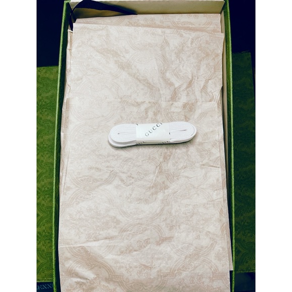 Gucci Green and Red Stripe Rhyton White Authentic - Picture 8 of 10